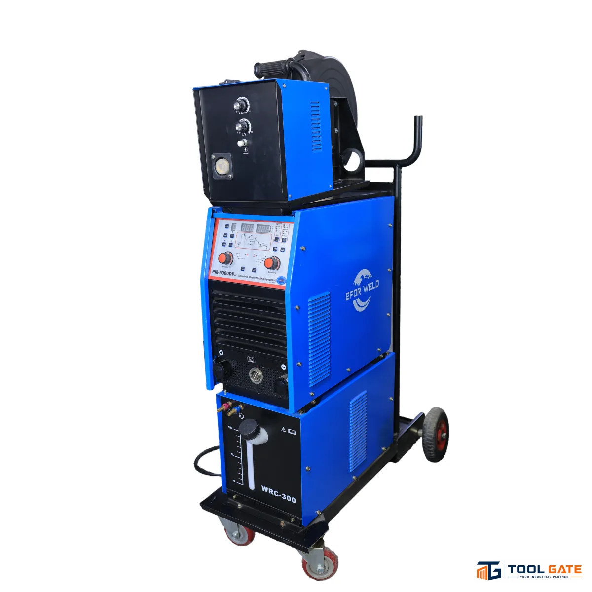 ماكينة لحام MIG Double Pulse صناعية بتبريد مياه للألومنيوم والاستانلس تركية EFOR WELD PM-5000DP
