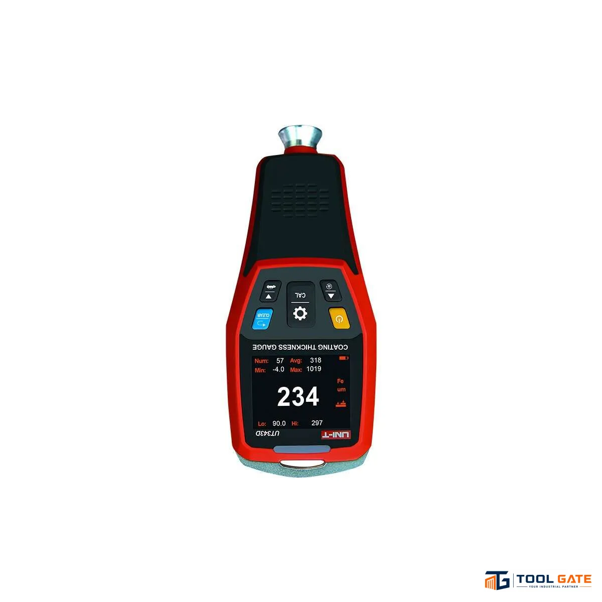 جهاز قياس سمك الدهان والطلاء UNI-T UT343D حتى 1250 ميكرومتر