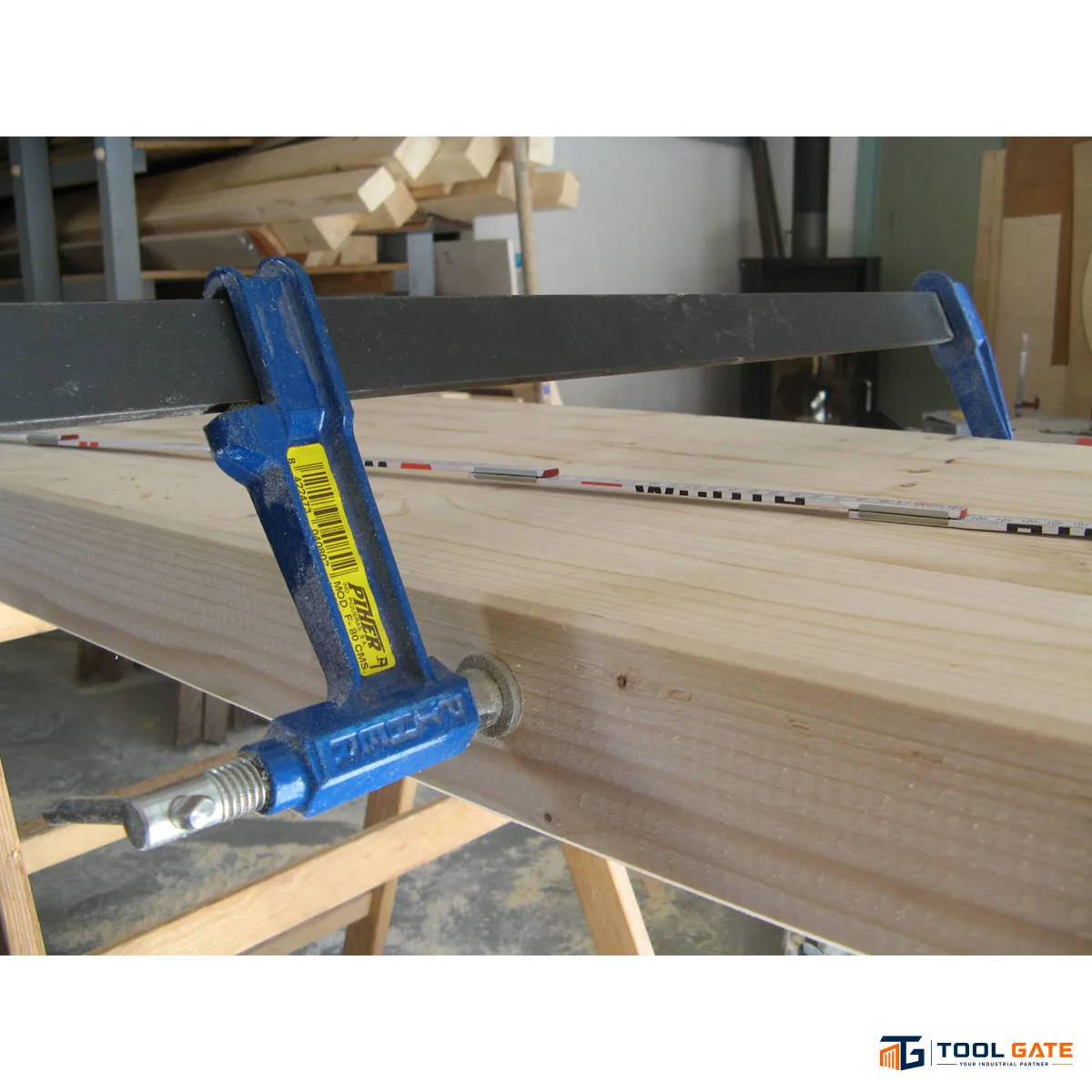 قمطة تثبيت اسباني PIHER F Classic Screw Clamp بطول 50 سم وعمق فك 12 سم – موديل 4050
