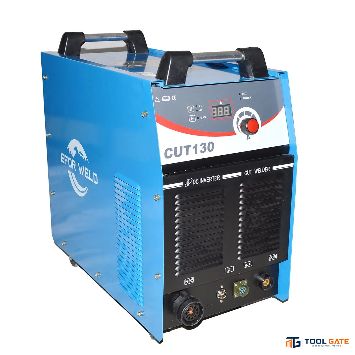 ماكينة قطع بلازما EFORWELD CUT 130 أمبير بمكونات تركية طورش بطول 12 متر 380 فولت