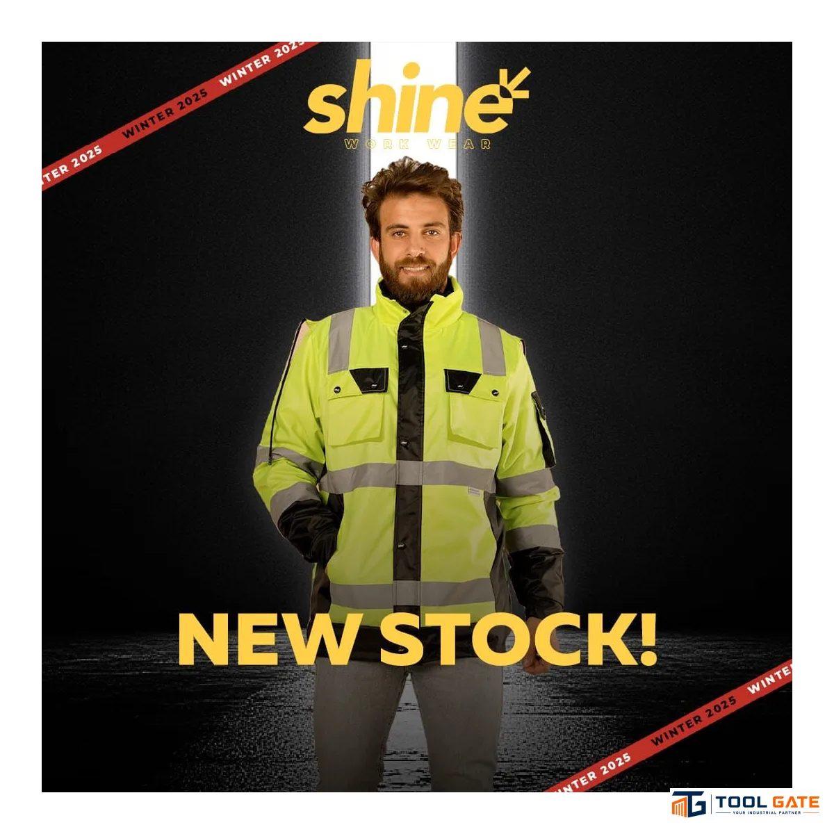 جاكيت مهندسين ووتر برووف مبطن فرو شاين SHINE 3M جودة عالية مقاسات