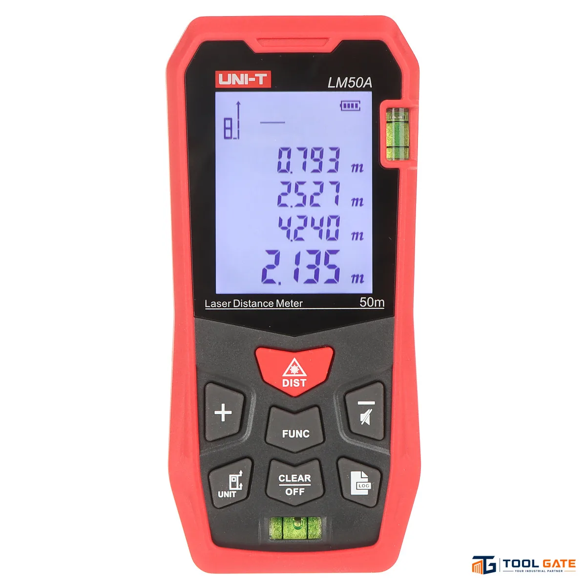 جهاز قياس المسافة بالليزر UNI-T LM50A مدى 50 متر