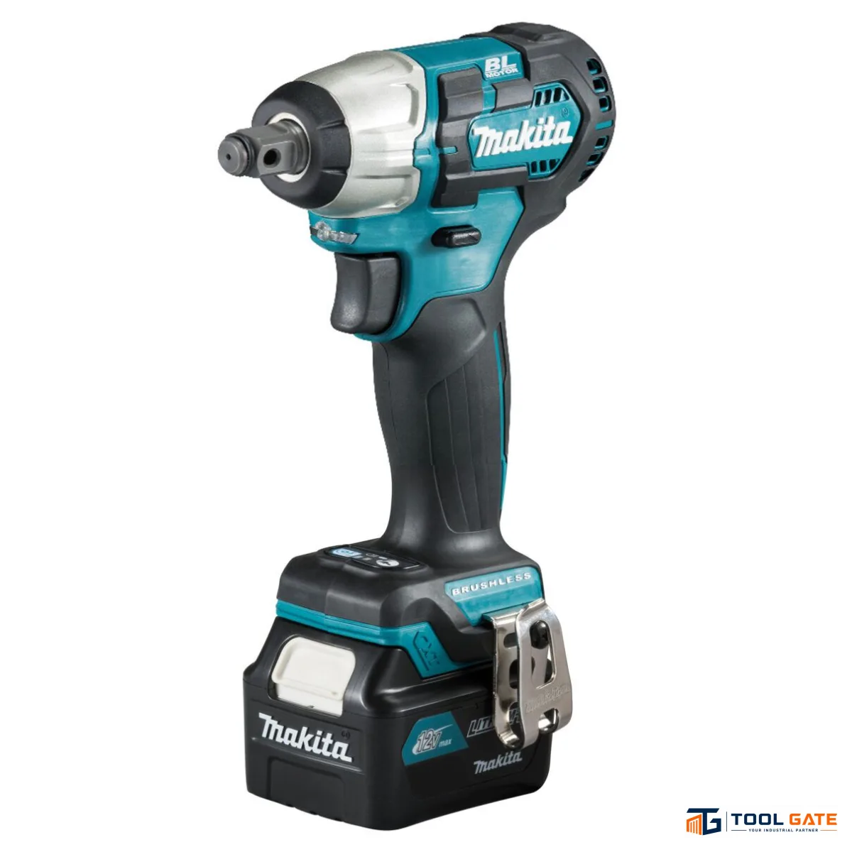 TW161DSME 12V مفتاح عزم 1/2 بوصة - 1.2 كجم - 2 بطارية و شاحن
