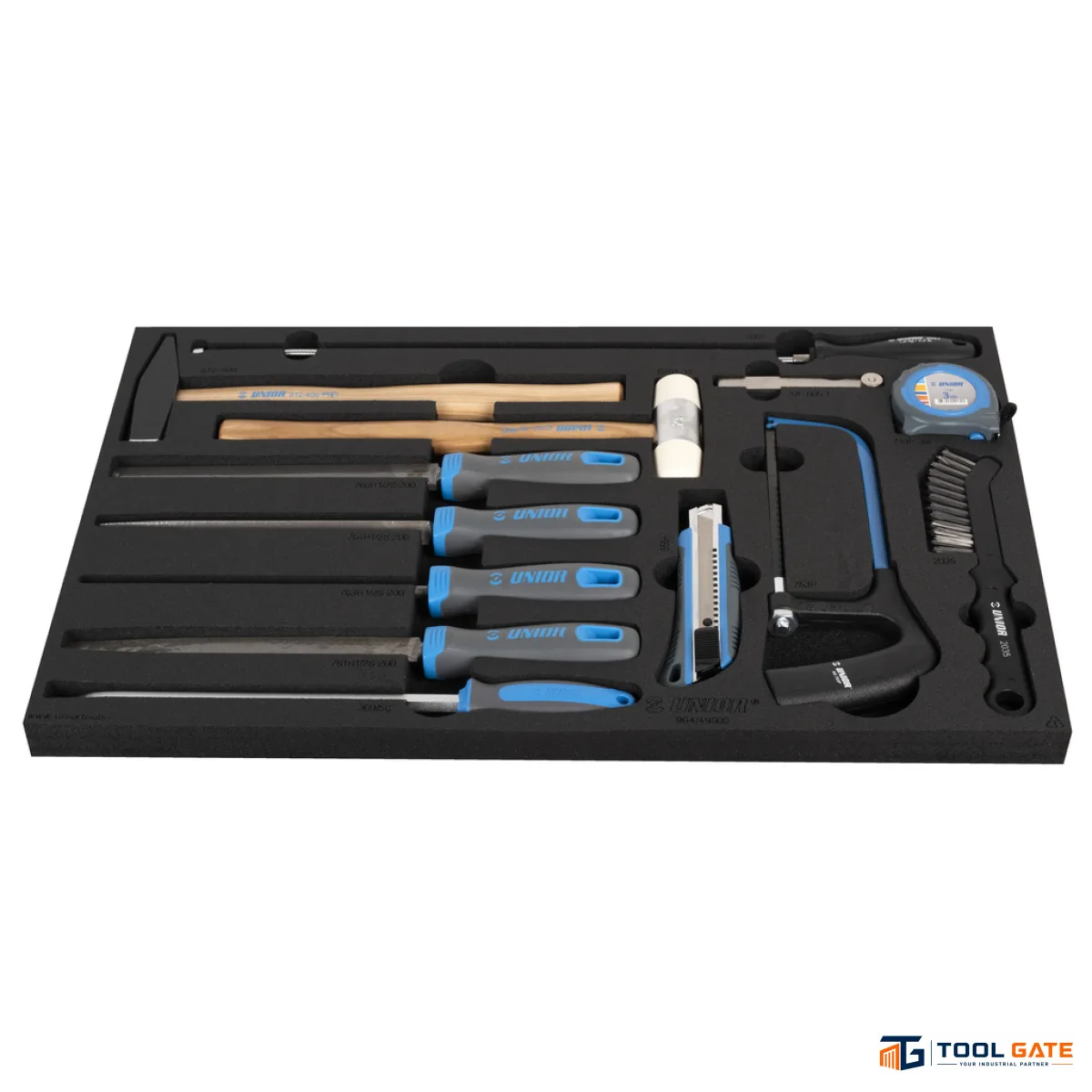 طقم عدة داخل فوم ترولي 13 قطعة - SOS Tool Set يونيور سلوفيني موديل 964/49SOS