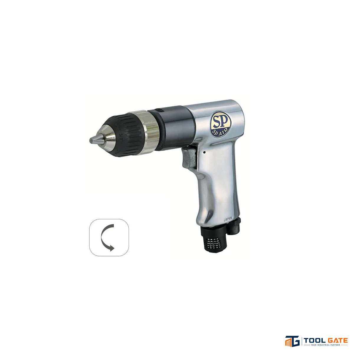 شنيور بدون صوت بالهواء ياباني SP 2500 لفة مقاس 3/8 بوصة -10 مم موديل SP-1522