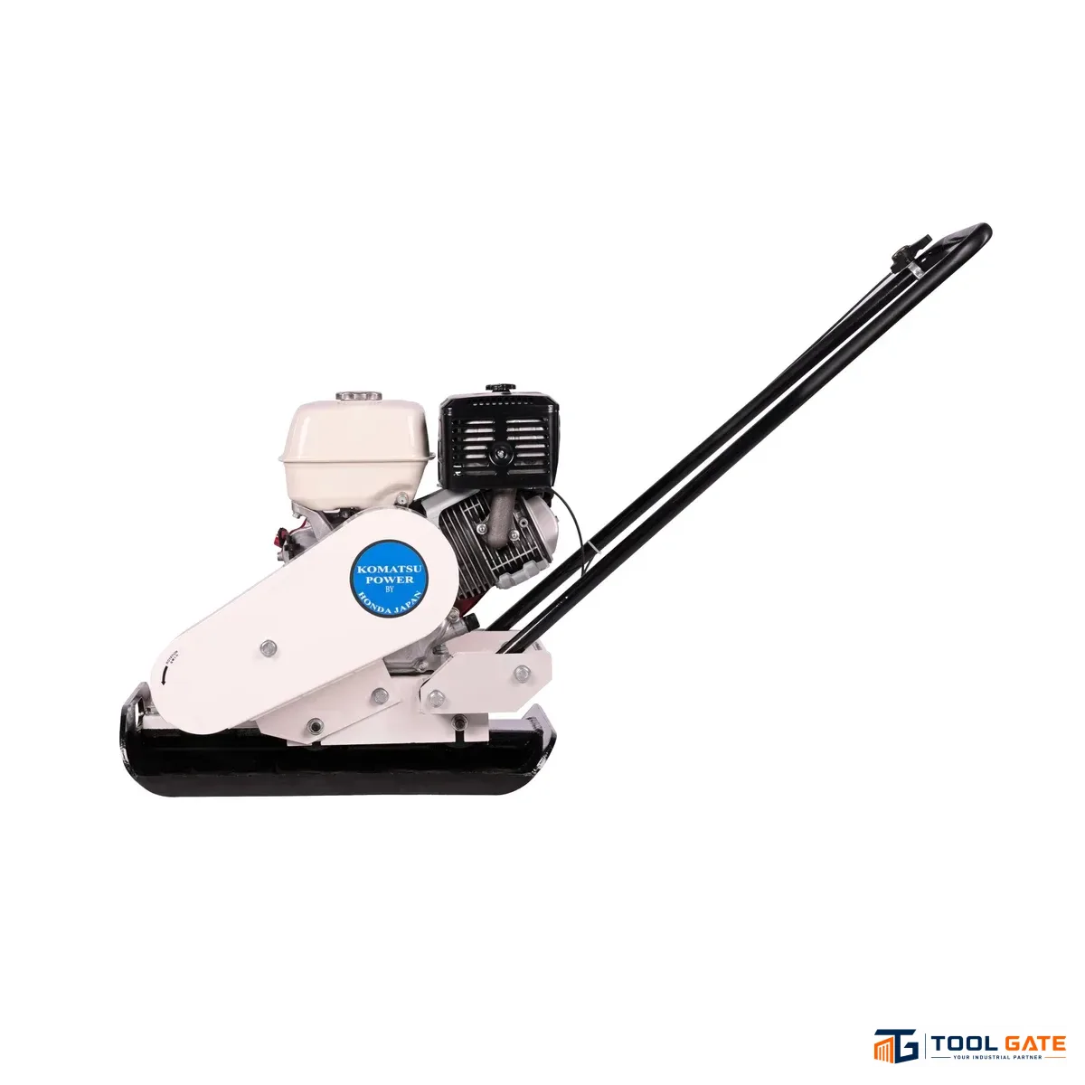 دكاكة تربة كوماتسو 120 كجم 8.2 حصان بمحرك هوندا GX270 موديل TKP 120، قوة دك 2200 كجم