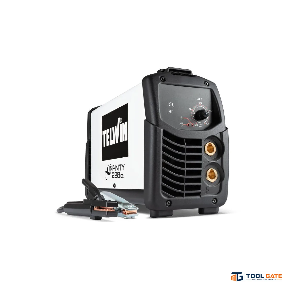 ماكينة لحام كهربا وارجون بلدي 200 امبير تيلوين ايطالي Telwin INFINITY 228 CE – 200 أمبير DC – MMA / TIG