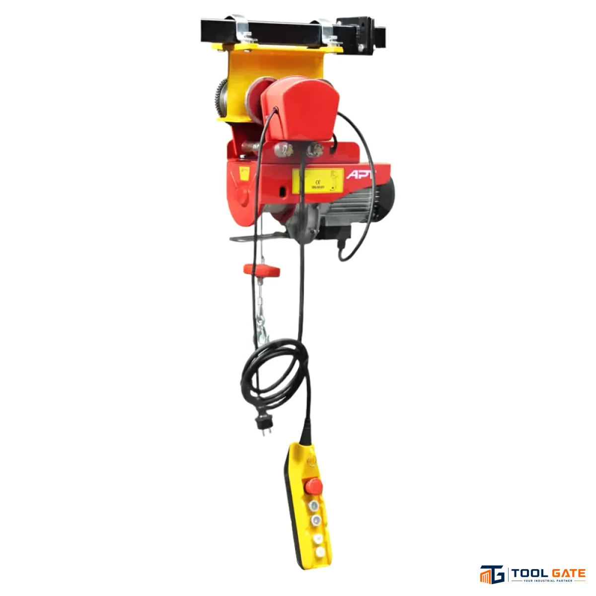 ونش واير كهرباء 4 حركة 1600 وات حمولة 1000 كجم 10 متر مجوز / 500 كجم 20 متر مفرد APT HDGD-1000C