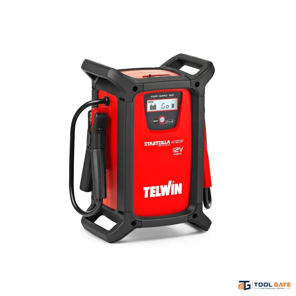 Telwin STARTZILLA 4012 XT – Professional 12V Lithium Jump Starter 4000A | جهاز تونجر تقويم وتشغيل بطاريات احترافي 12 فولت