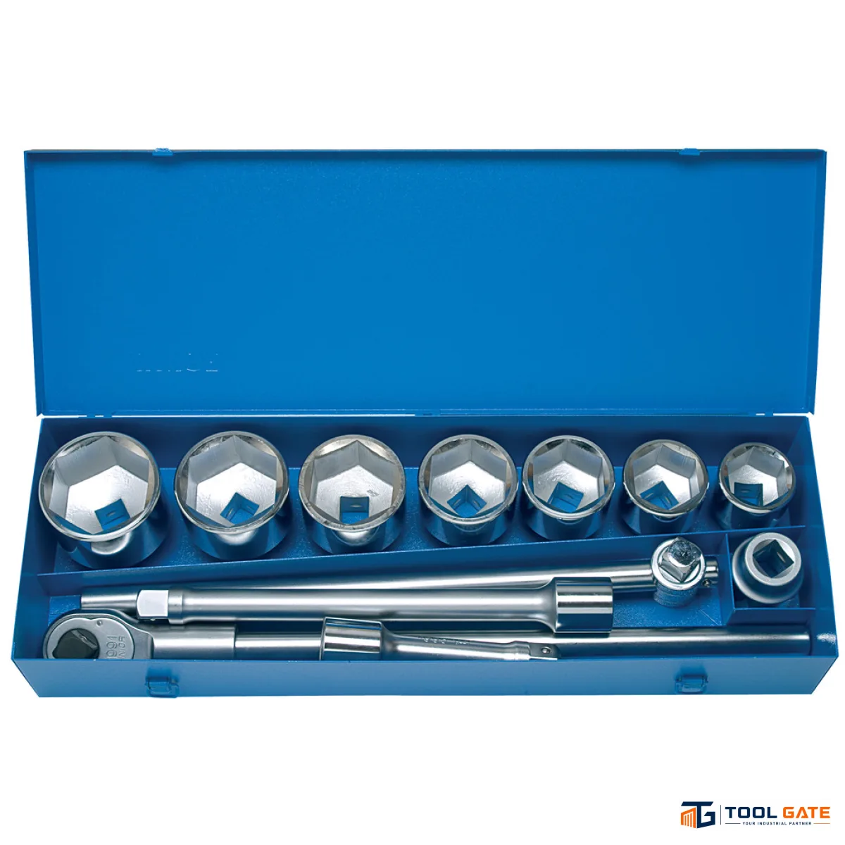 طقم لقم - Socket Set 1 بوصة 12 قطعة 46–80 مم يونيور سلوفيني موديل 199MB1