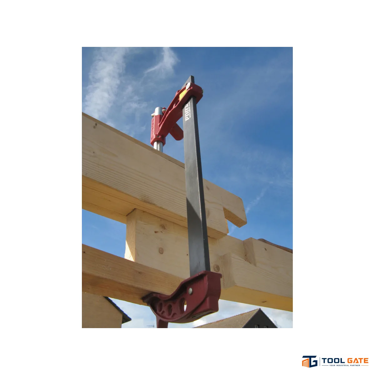 قمطة تثبيت PIHER Maxipress F Heavy-Duty Clamp بطول 100 سم وعمق فك 12 سم – موديل 60100