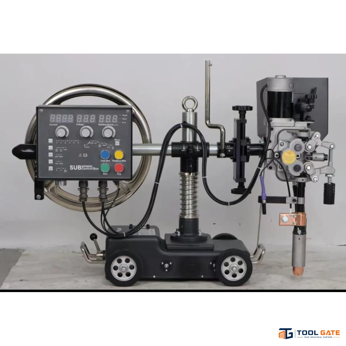 ماكينة لحام أوتوماتيك 1000 أمبير لحام مغمور SAW 380-415 فولت 3 فاز LINCOLN ELECTRIC POWERPLUS 1000HD
