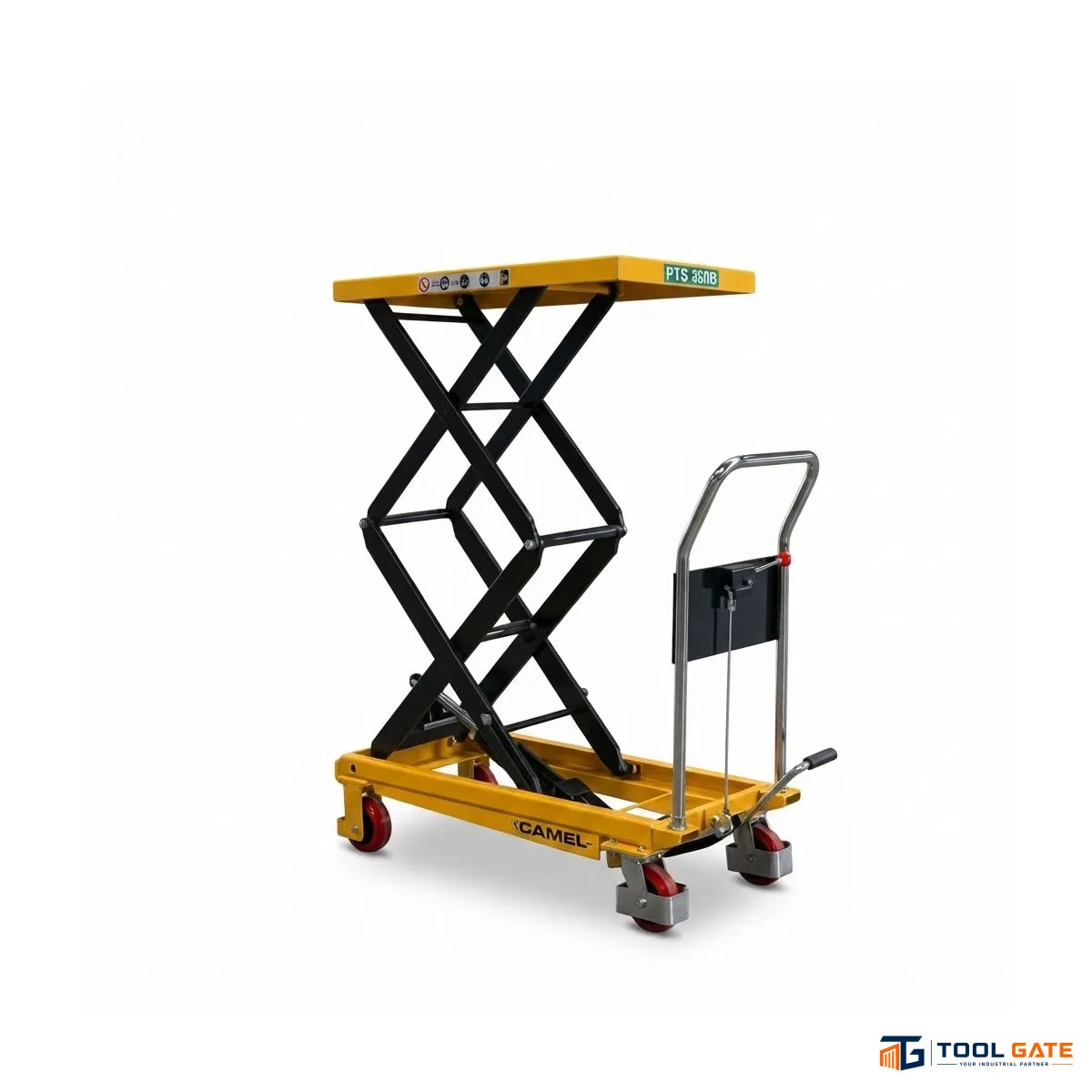 عربة رفع هيدروليك يدوية حمولة 350 كجم CAMEL PTS350