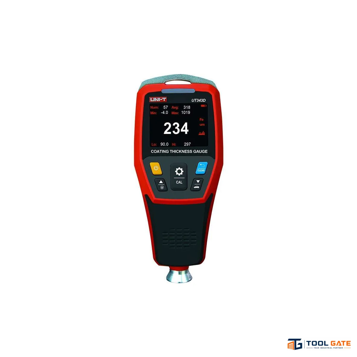 جهاز قياس سمك الدهان والطلاء UNI-T UT343D حتى 1250 ميكرومتر