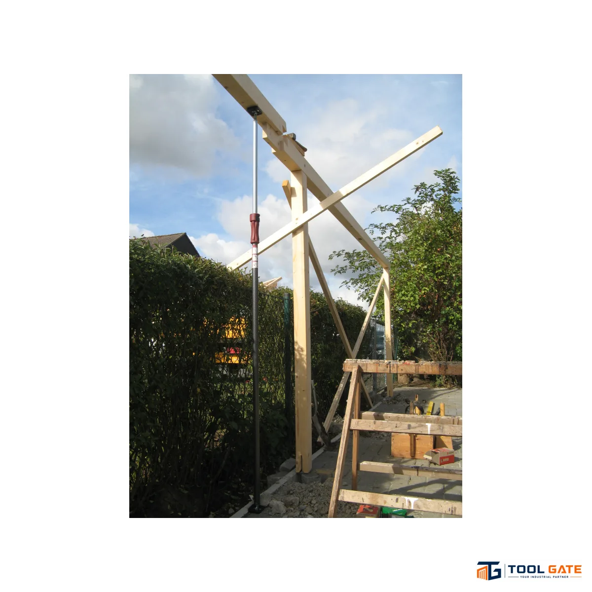 يد مساعدة تلسكوبية PIHER MAXIProp P4 Telescopic Support Prop بطول قابل للضبط من 200 إلى 375 سم – موديل 34004