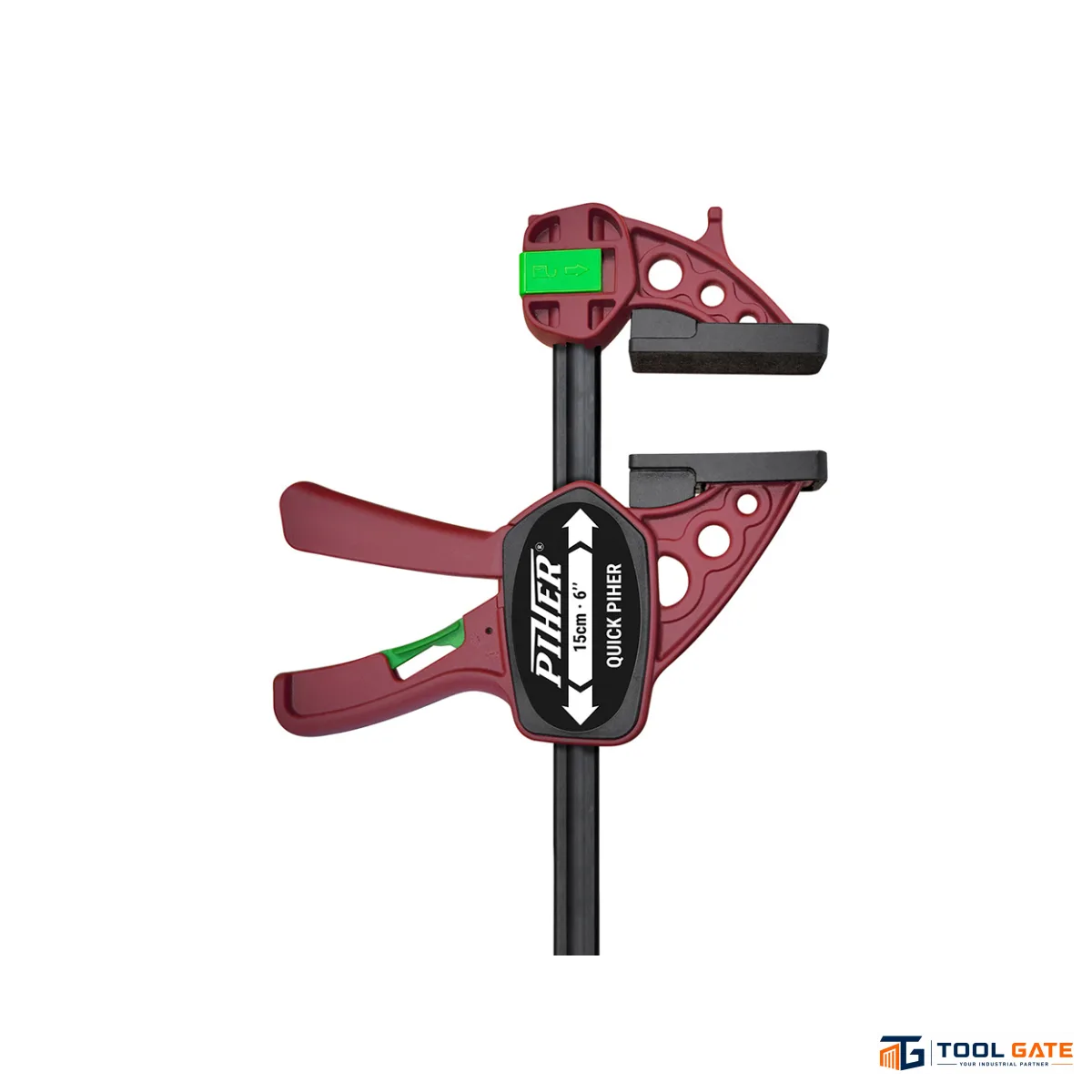 قمطة تثبيت سريعة PIHER Quick Clamp بطول 60 سم وعرض فك 8 سم – موديل 52660