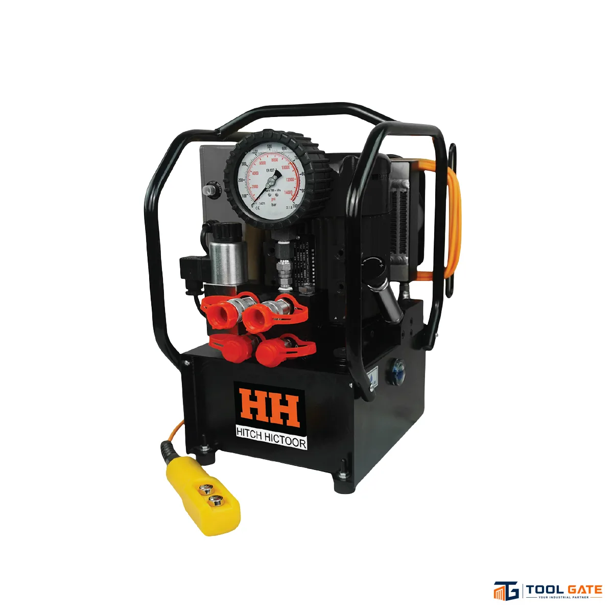 طلمبة هيدروليك كهرباء لمفتاح العزم HITCH HICTOOR HC4TW ضغط 700 بار موتور 1.1 كيلو وات