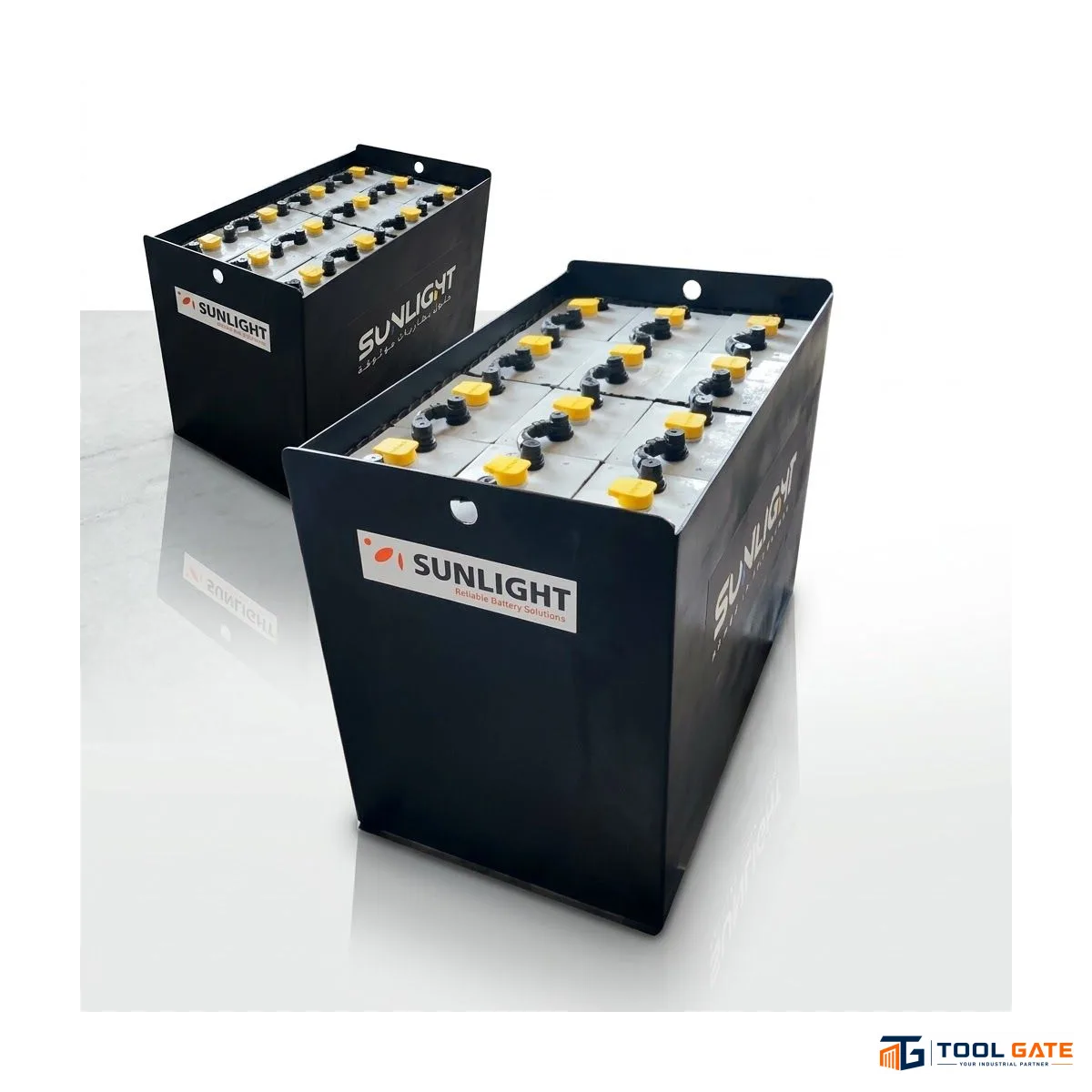 SUNLIGHT PzS/PzB بطارية كلارك صن لايت يوناني 24 فولت 375 أمبير – 12 خلية – Traction Battery