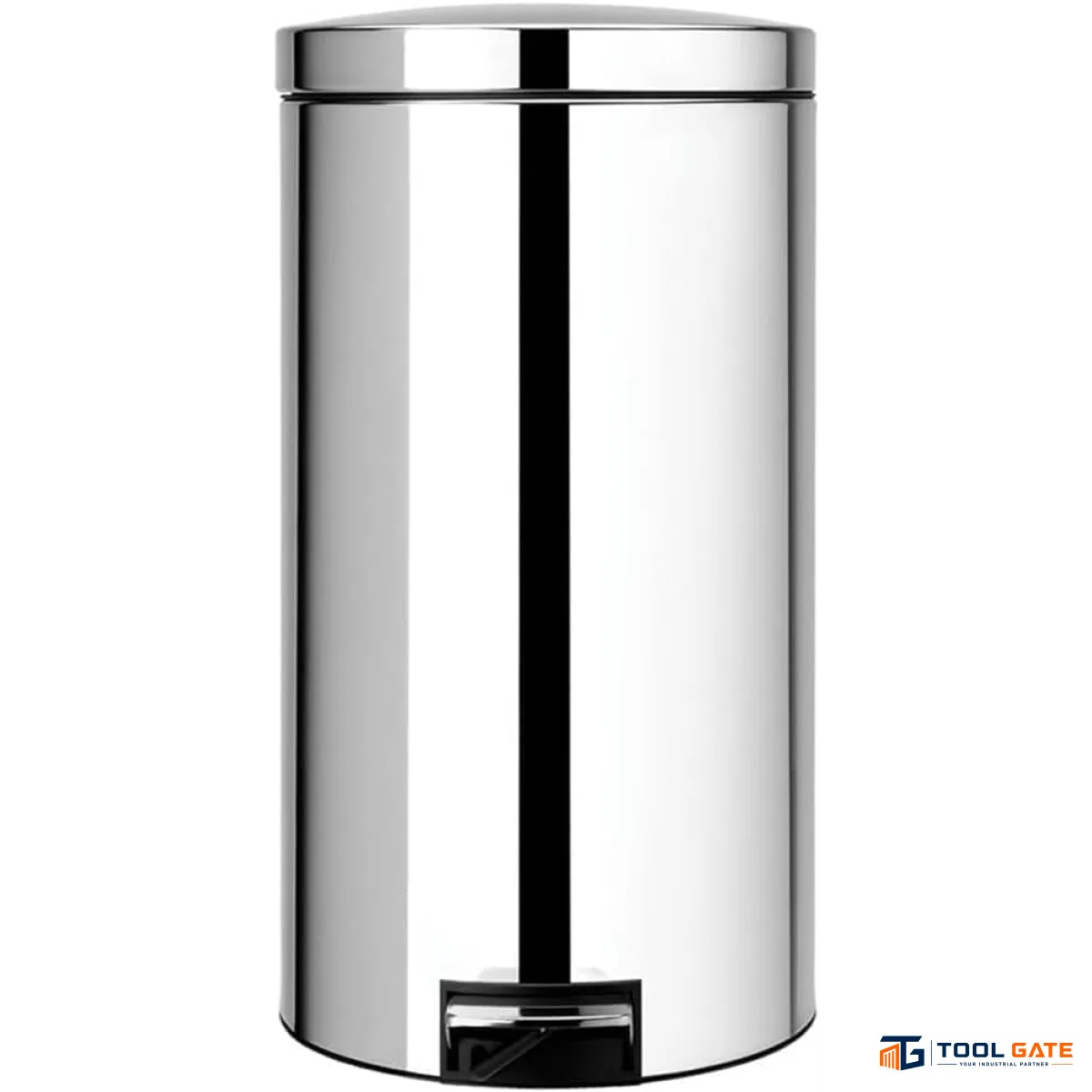 BOSS 15 Liter باسكت قمامة ستانلس ستيل ببدال وSoft Close – 15 لتر