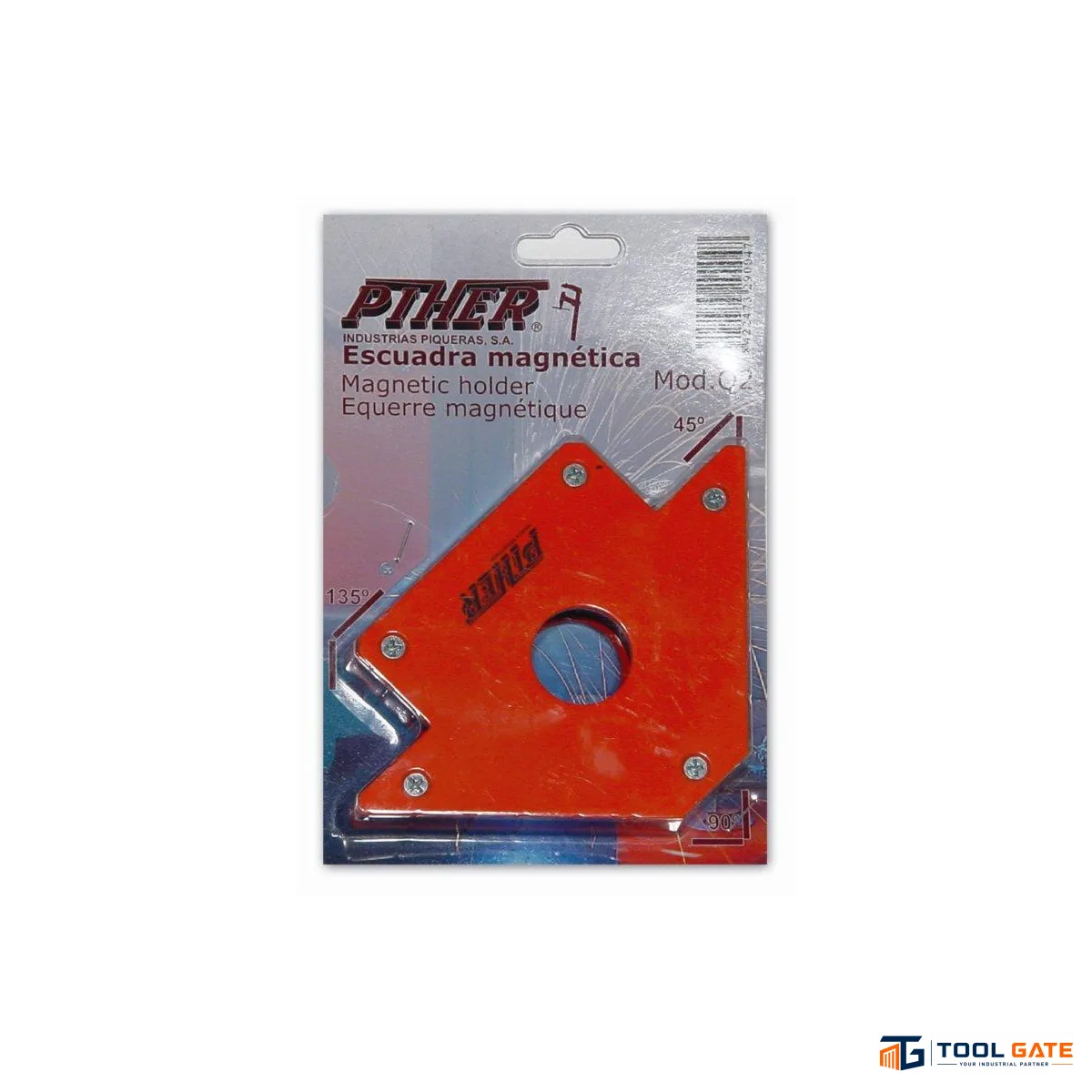 زاوية تجميع لحام مغناطيسية اسباني PIHER Magnetic Welding Angle Q3 مقاس 26 سم – موديل 29005