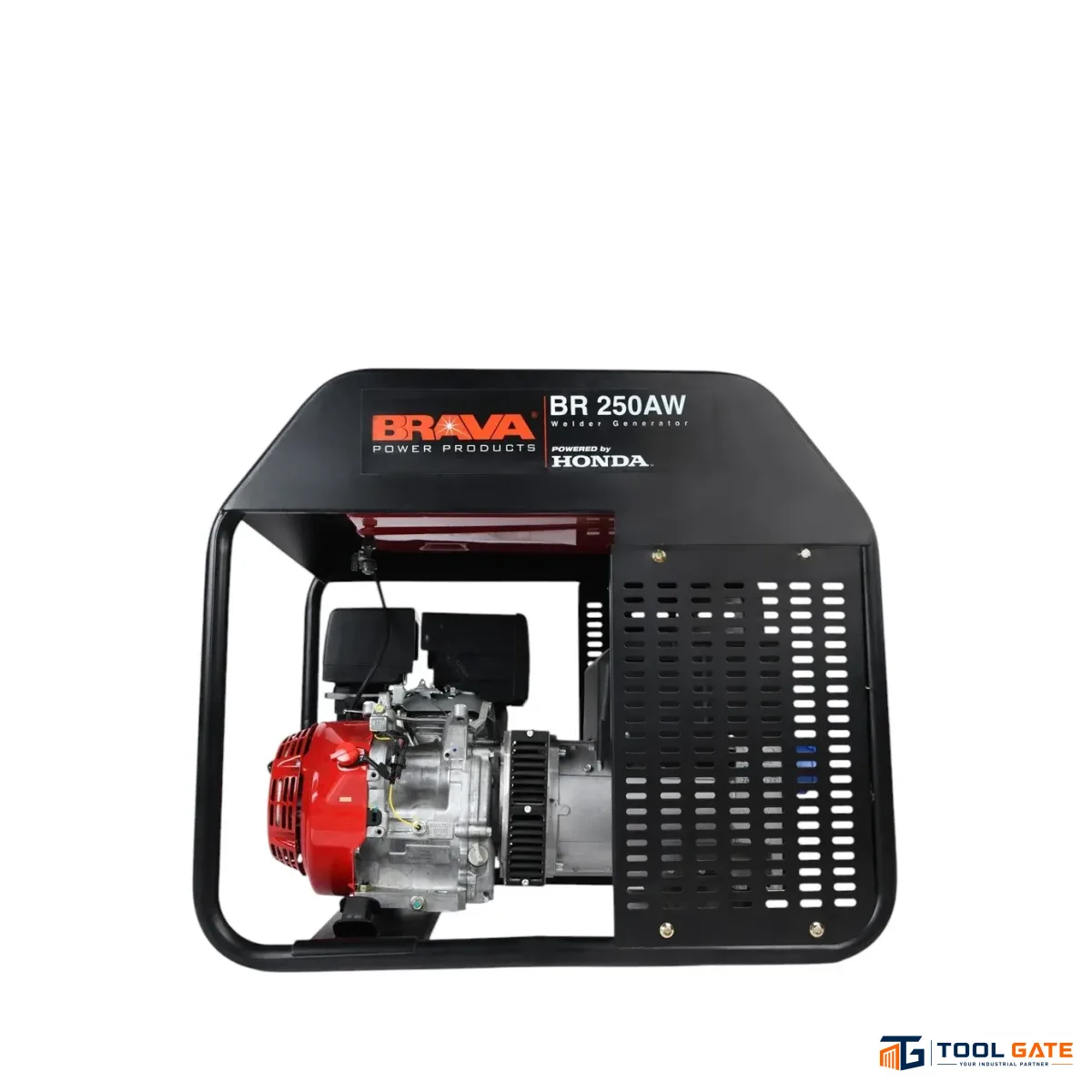 ماكينة لحام ومولد برافا 200 أمبير 7 ك.ف.أ بمحرك هوندا GX390 BR 250 AW