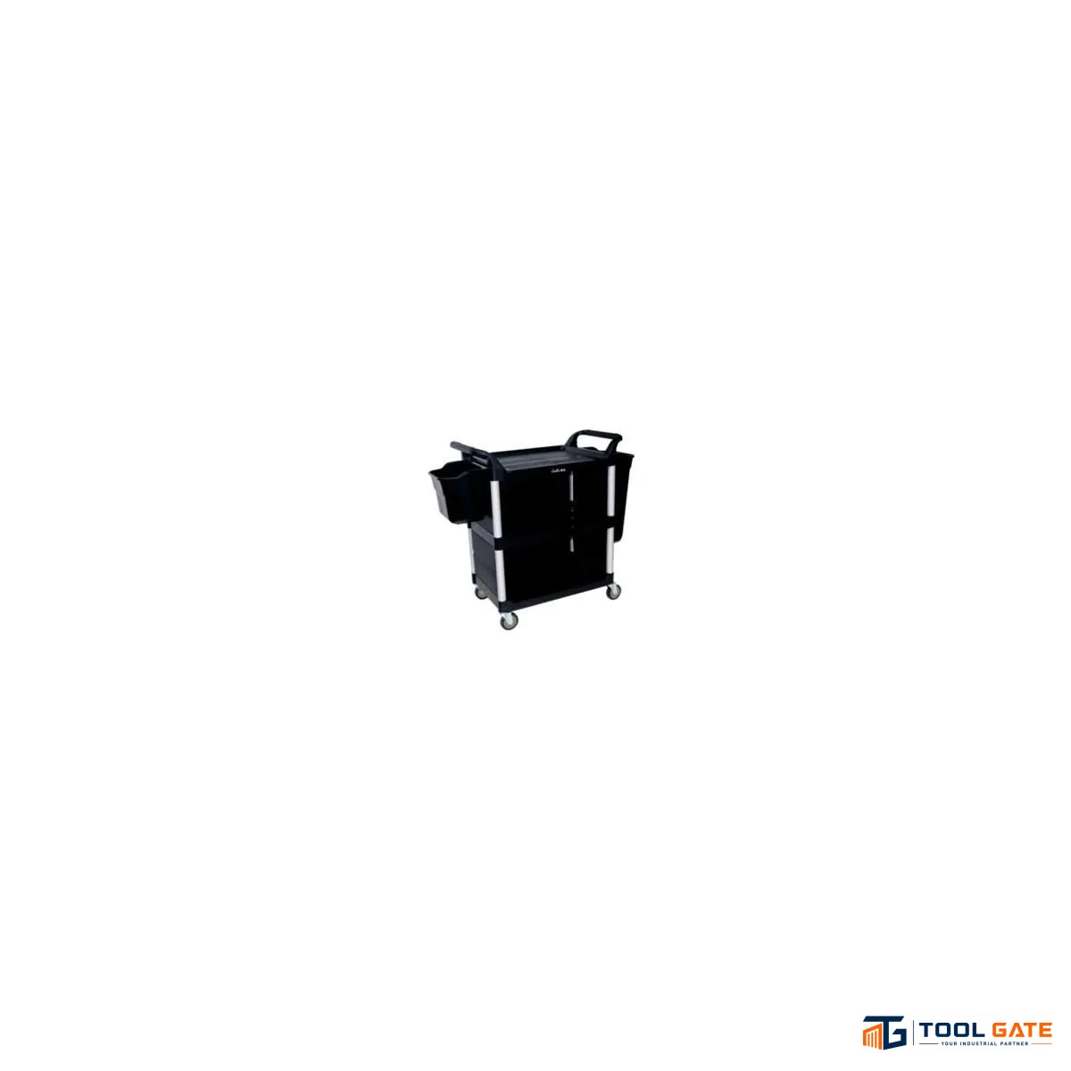 ترولي خدمة غرف احترافي لون اسود يني 3Shelf Service Trolley