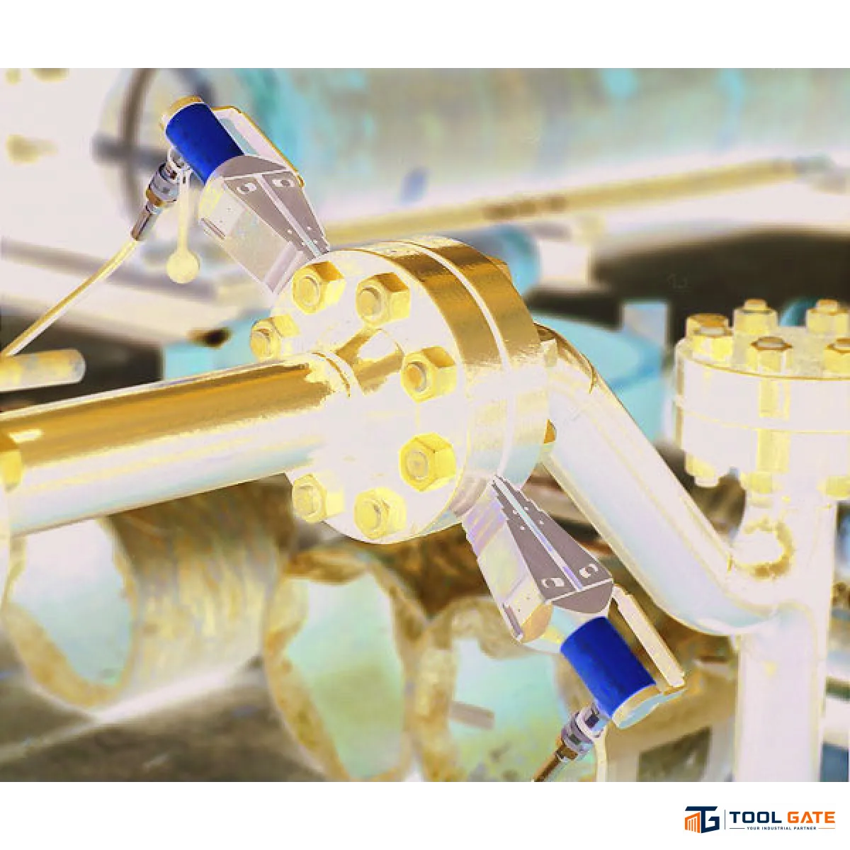 فاصل فلانشات هيدروليك ذاتي HITCH HICTOOR HHP-10 قوة فصل 11.1 طن وفتحة حتى 81 مم