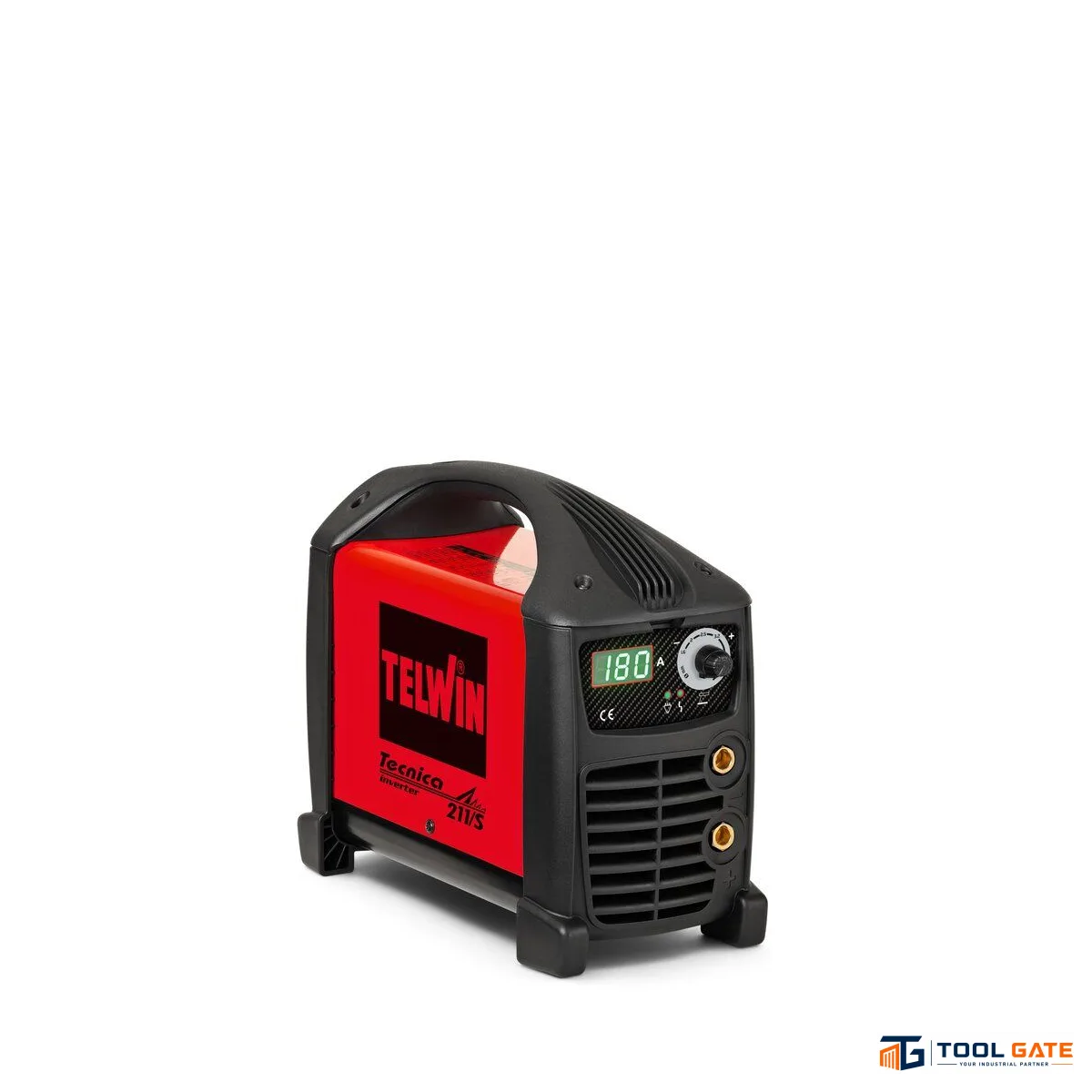 ماكينة لحام كهرباء انفرتر 180 امبير تيلون ايطالي Telwin TECNICA 211/S –  MMA / TIG DC – شاشة LCD – شنطة بلاستيك