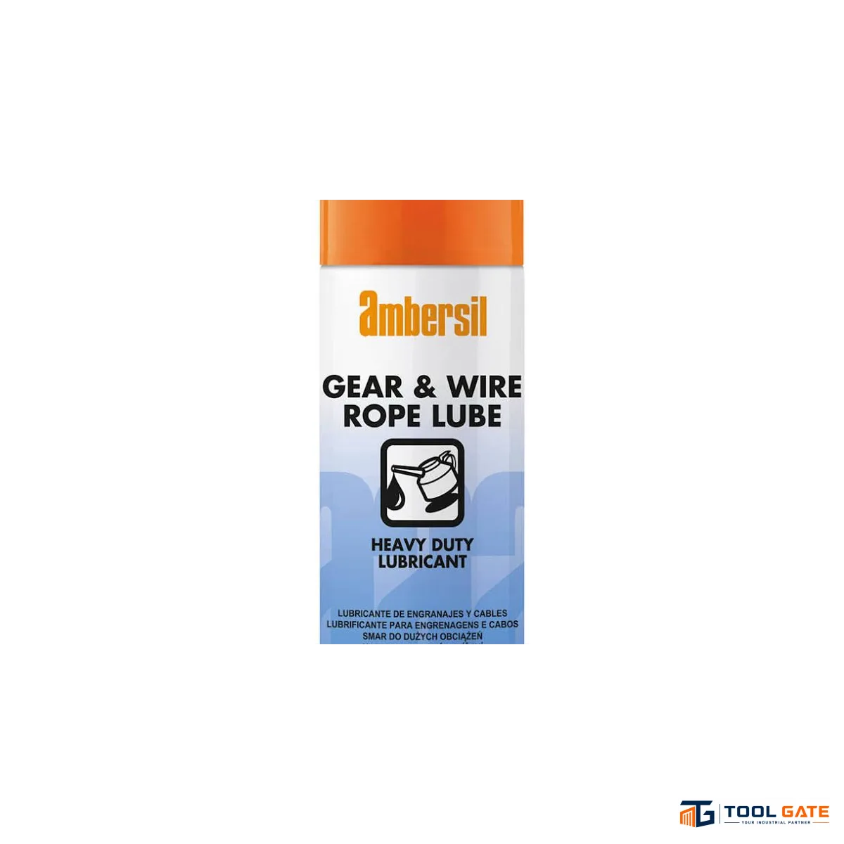 شحم تشحيم وحماية التروس والحبال السلكية AMBERSIL Gear & Wire Rope Lube