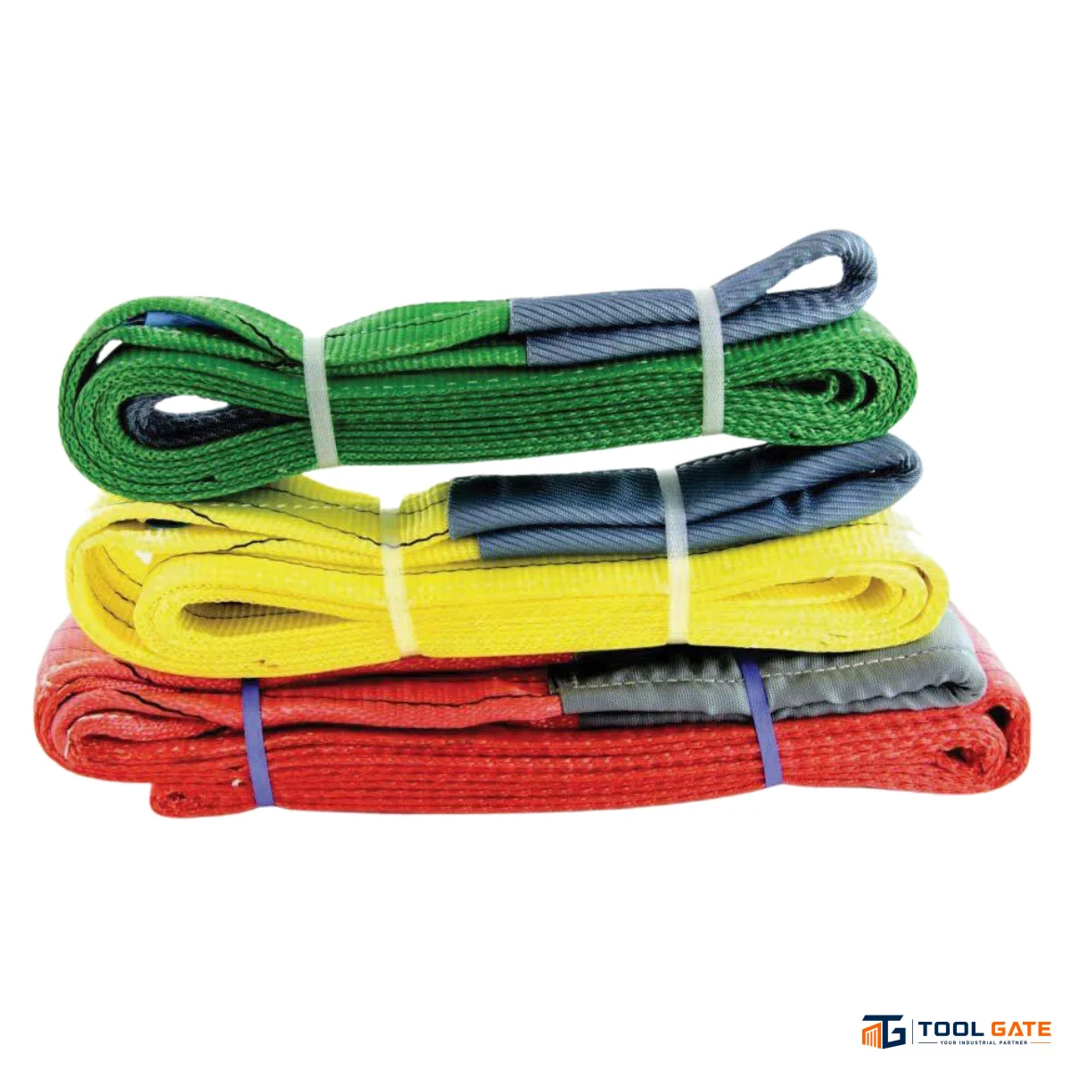واير تحميل مبطط 4 طن × 4 متر | FLAT WEBBING SLING HITCH HICTOOR