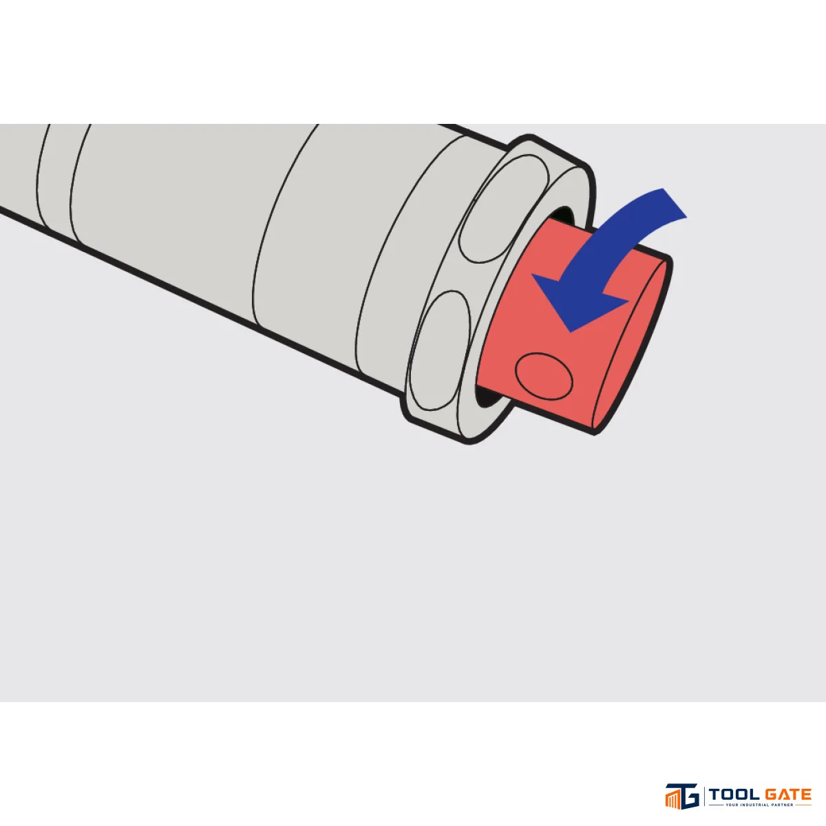 مفتاح عزم Heavy Duty - Heavy Duty Torque Wrench 3/4 بوصة 140–700 نيوتن متر يونيور سلوفيني موديل 264