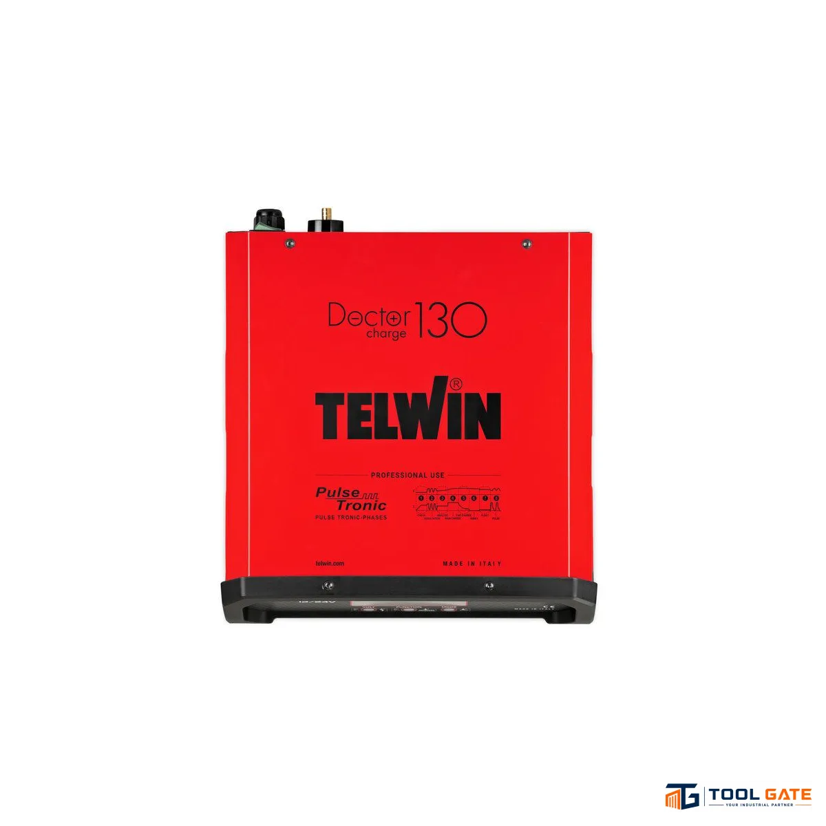 تونجر فحص بطاريات وشحن وتقويم مارش 12/24 فولت 140 أمبير Telwin DOCTOR CHARGE 130 – Professional 12/24V 140A Battery Manager