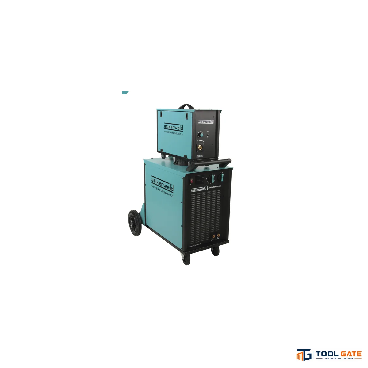 ماكينة لحام  سي او تو MIG/MAG تبريد هوا اتيكر تركي للقطاعات المعدنية متوسطة وعالية السماكة ATIKER WELD AW-DCMM-VH-500 + AW-SVH01