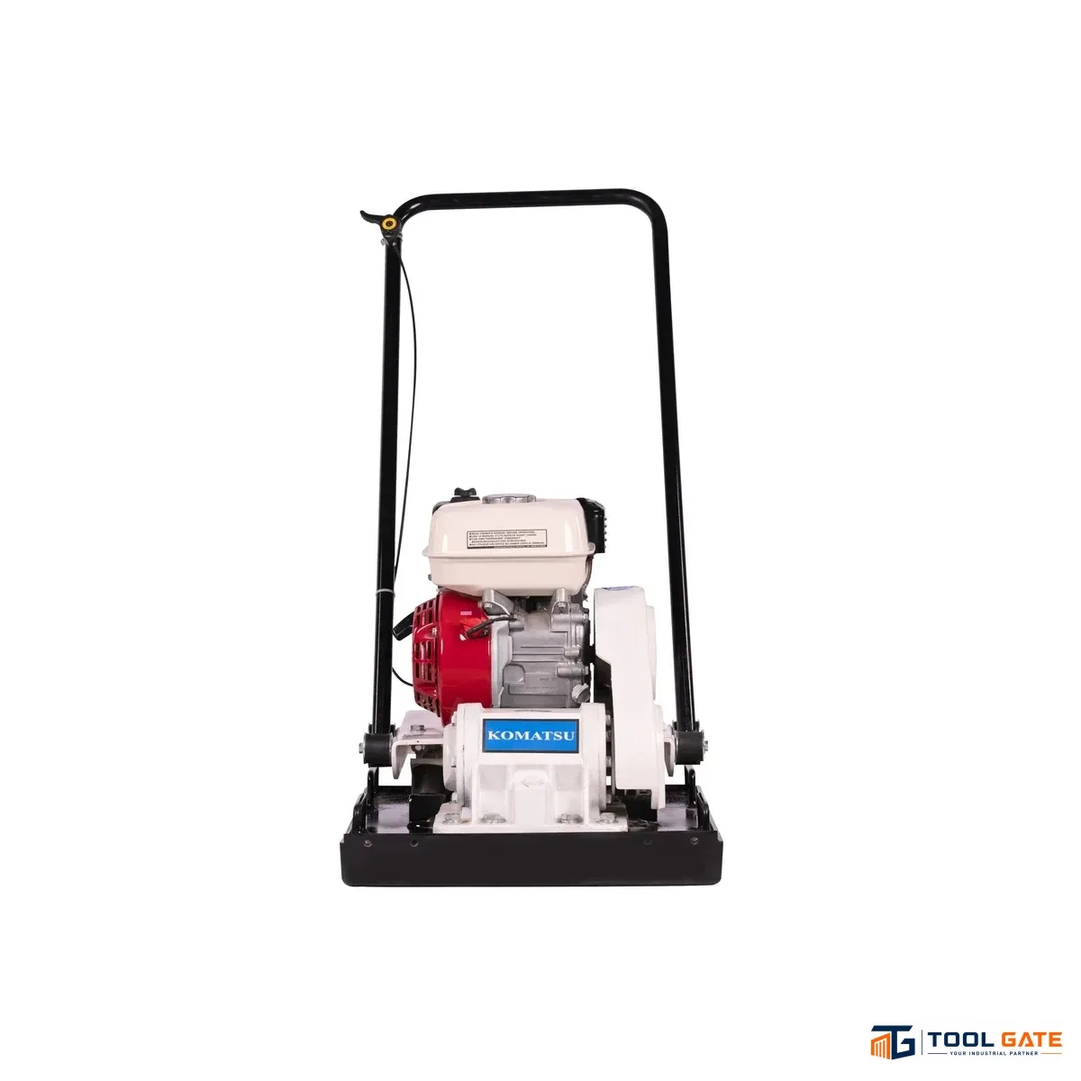 دكاكة تربة كوماتسو 120 كجم 8.2 حصان بمحرك هوندا GX270 موديل TKP 120، قوة دك 2200 كجم
