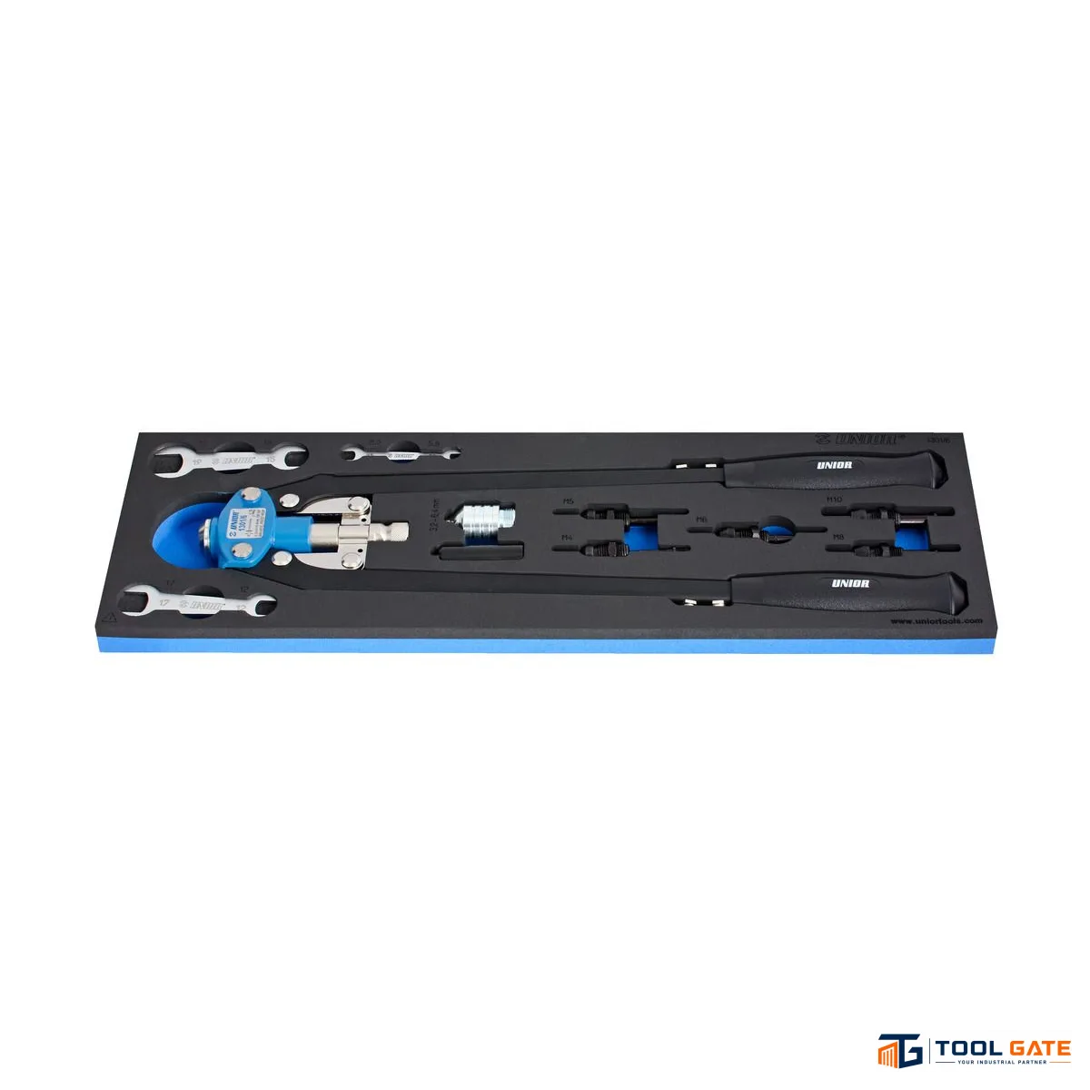 طقم بنسة برشام احترافي خدمة شاقة سلوفيني UNIOR 1301/6 من M4 : M10