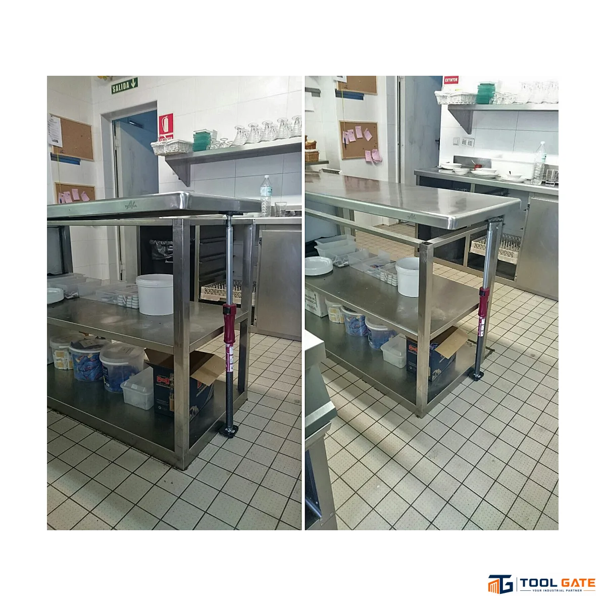 يد مساعدة تلسكوبية PIHER MAXIProp P3 Telescopic Support Prop بطول قابل للضبط من 155 إلى 290 سم – موديل 30012