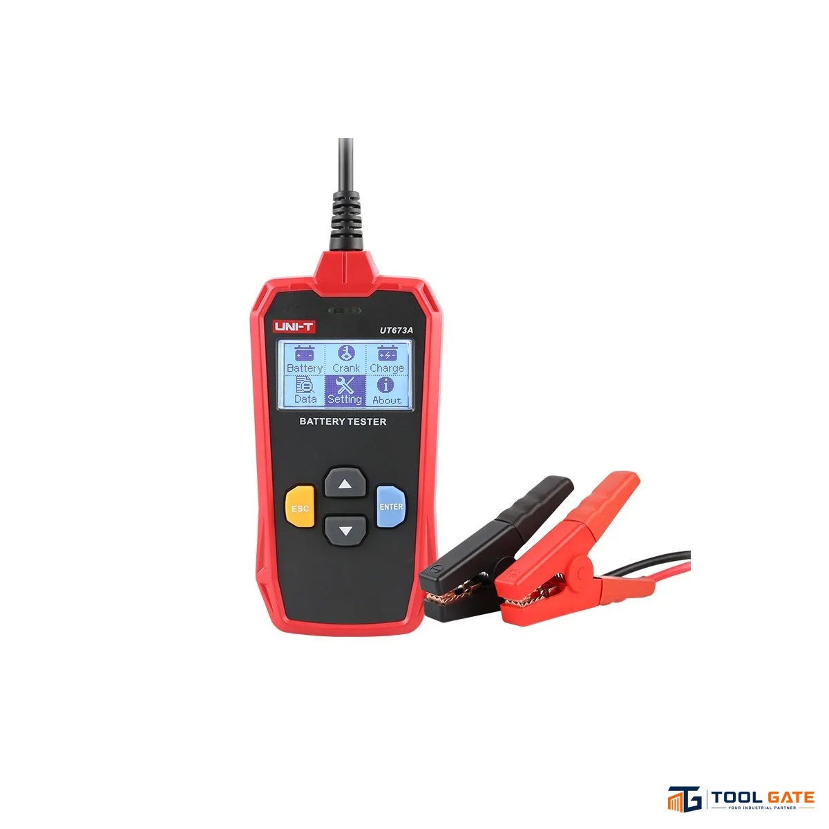 جهاز فحص بطاريات السيارات UNI-T UT673A 12 فولت