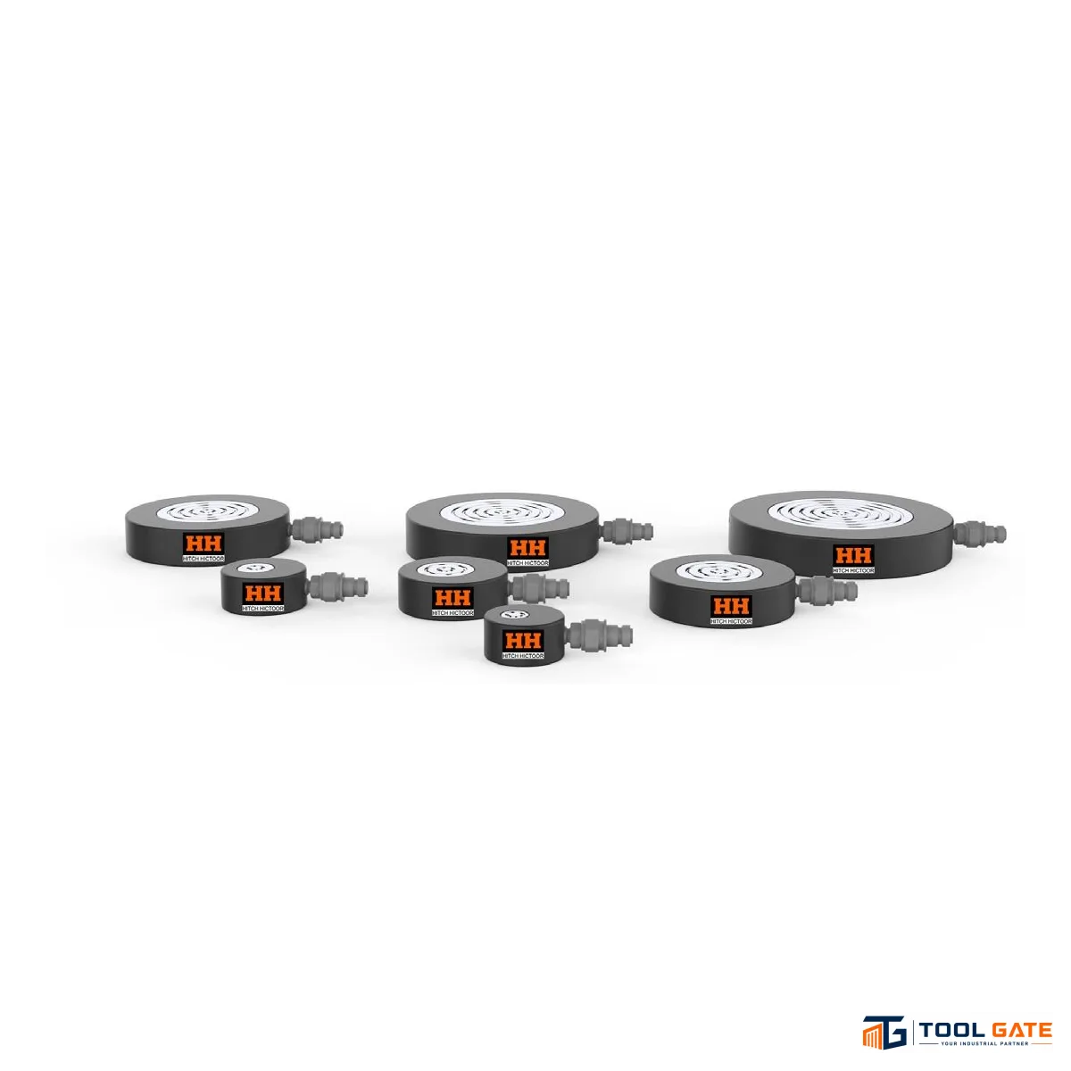 جاك هيدروليك Ultra Flat 10 طن HITCH HICTOOR HHYG-1010CGB ضغط 1500 بار