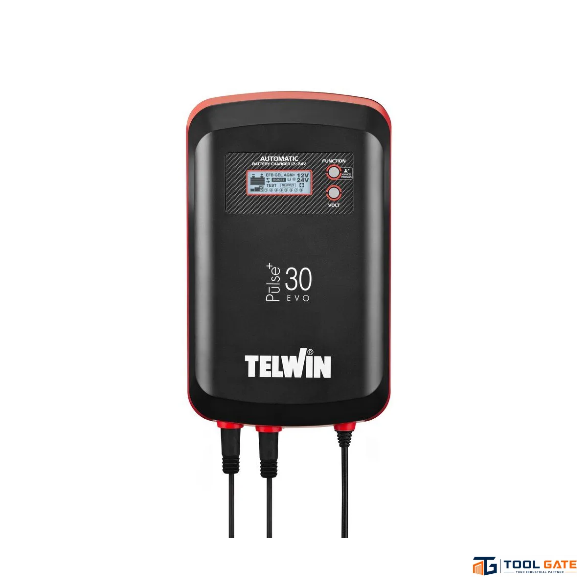 تونجر شحن بطاريات 400 أمبير 6/12/24 فولت تيلوين ايطالي Telwin PULSE 30 – 6/12/24V Electronic Battery Charger & Tester