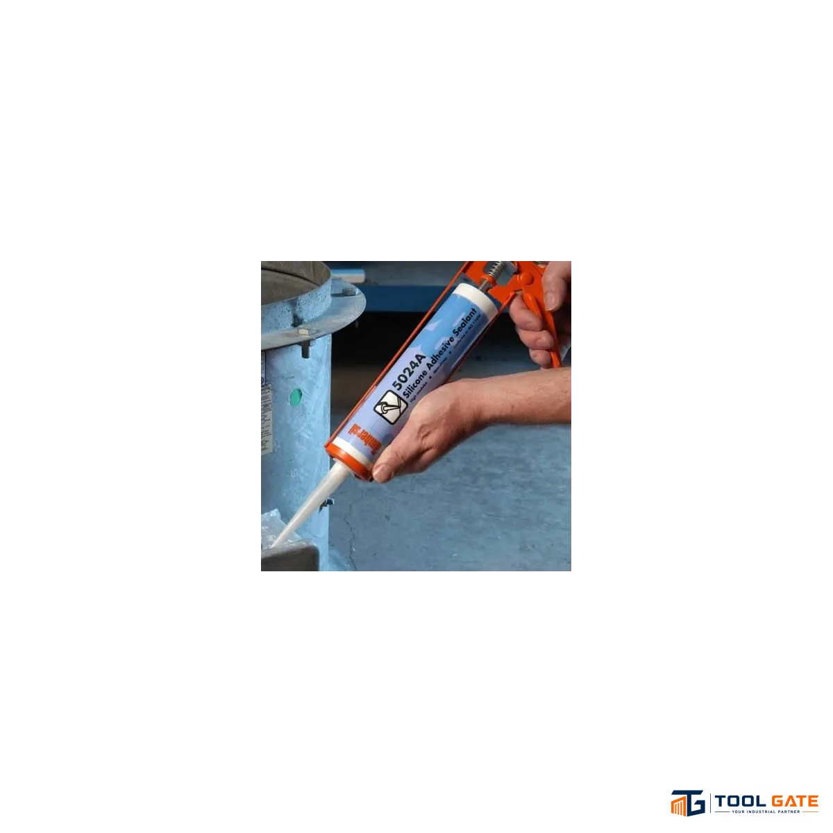 سيليكون لاصق وعازل فضي AMB 5024A Silicone Sealant Silver