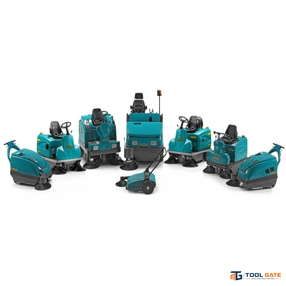 ماكينة  كنس أرضيات شوارع يدوية  Eureka Picobello 101