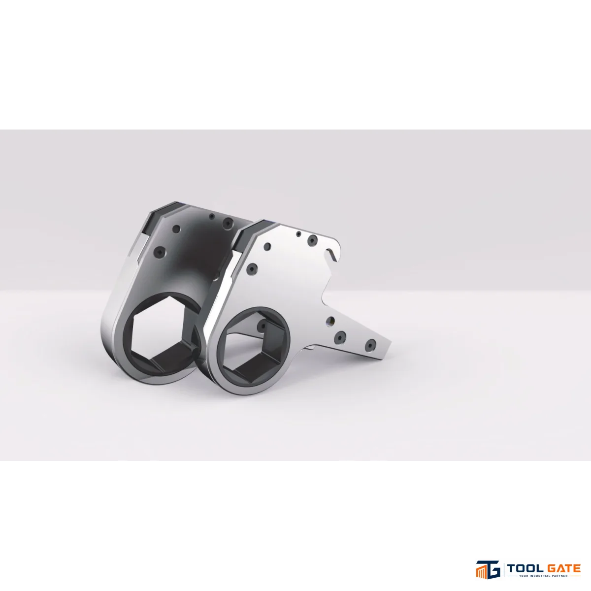 كاسيت هيدروليك سداسية لمفتاح عزم هيدروليكي HITCH HICTOOR Hexagon Cassettes FOR HHBS-K2 لمقاسات صواميل متعددة