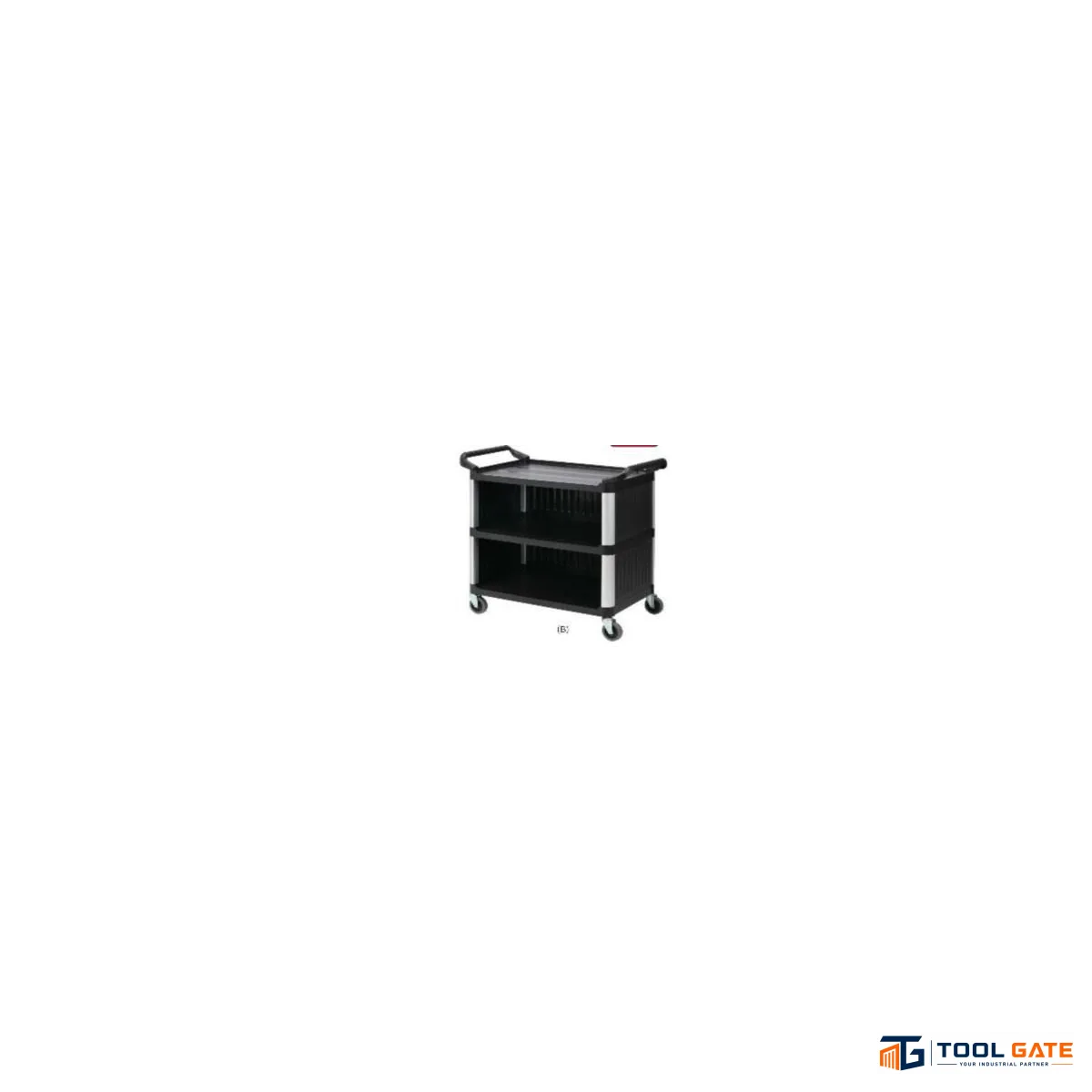 ترولي خدمة غرف 3 رف 3-Shelf Service Trolley صيني لون اسود