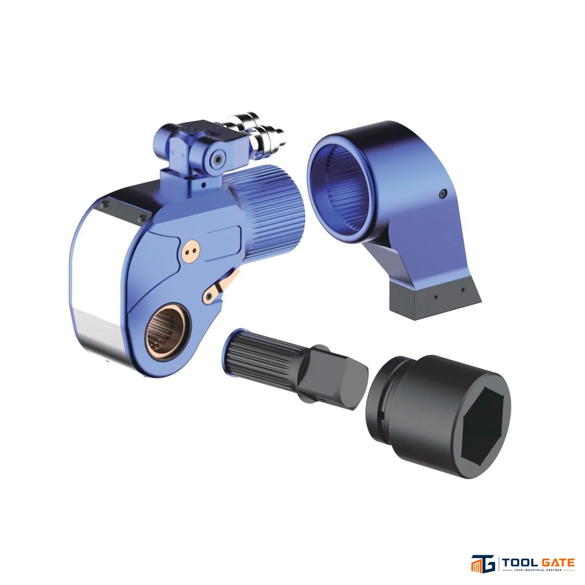 مفتاح عزم هيدروليكي Square Drive HITCH HICTOOR HHBS-3 عزم 451–4512 نيوتن متر مربع 1 بوصة
