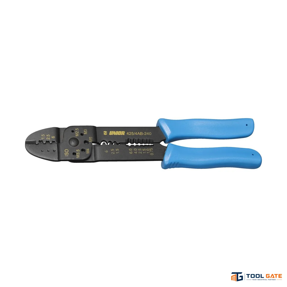 مكبس ترامل وقشارة للكابلات 1.5–6 مم² يونيور سلوفيني 425/4AB