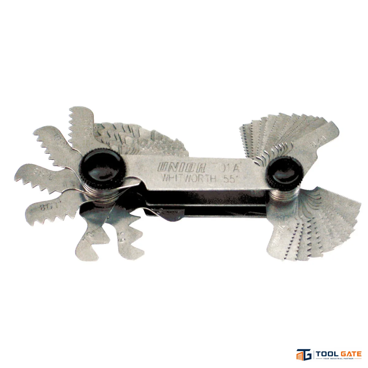 مطواة قياس سن القلاوظ - Thread Pitch Gauge 52 قطعة يونيور سلوفيني موديل 701A