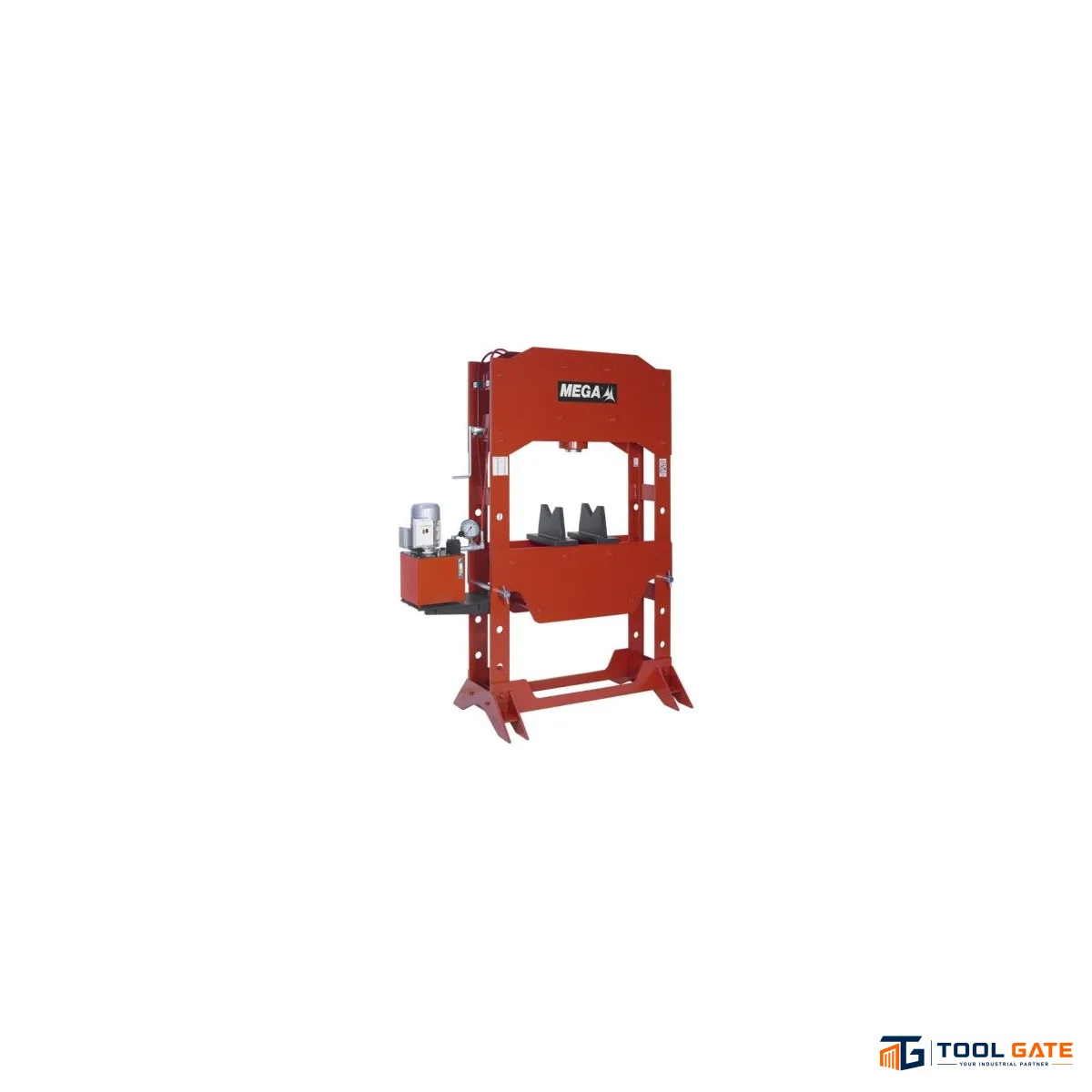 مكبس هيدروليك إلكتريك عريض ميجا إسباني 100 طن K100E