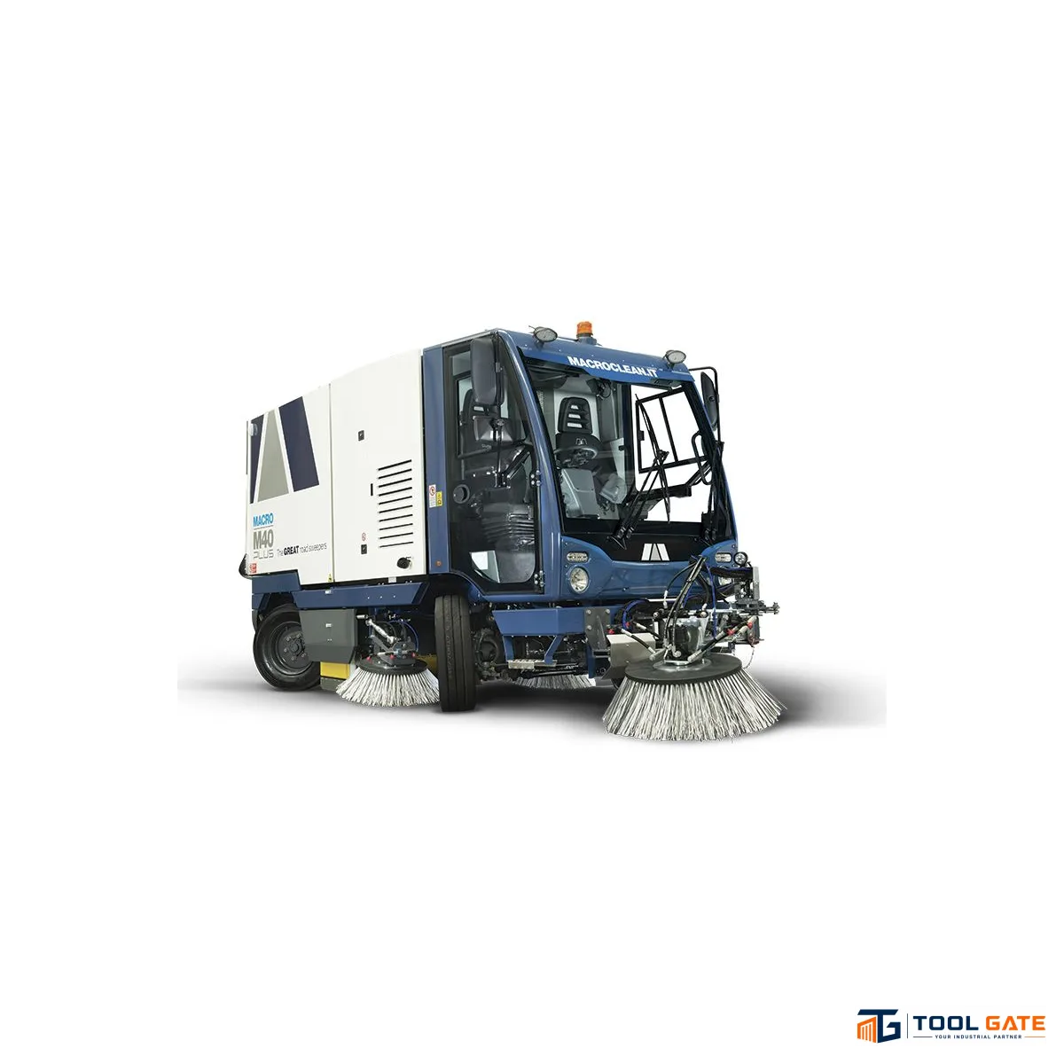 سيارة كنس شوارع صناعية ماكروكلين M40 Plus ديزل 4 متر مكعب