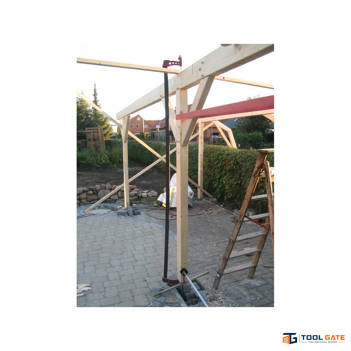 قمطة تثبيت PIHER Maxipress F Heavy-Duty Clamp بطول 80 سم وعمق فك 12 سم – موديل 60080