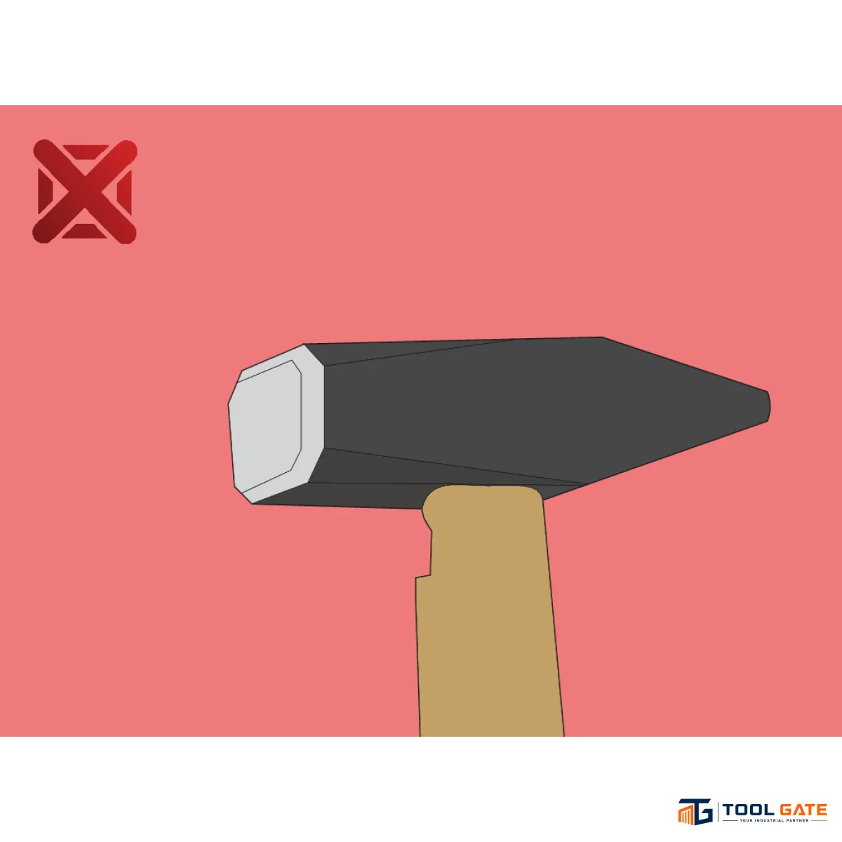 شاكوش بناريج - Locksmith's Hammer 100 جم يونيور سلوفيني موديل 812
